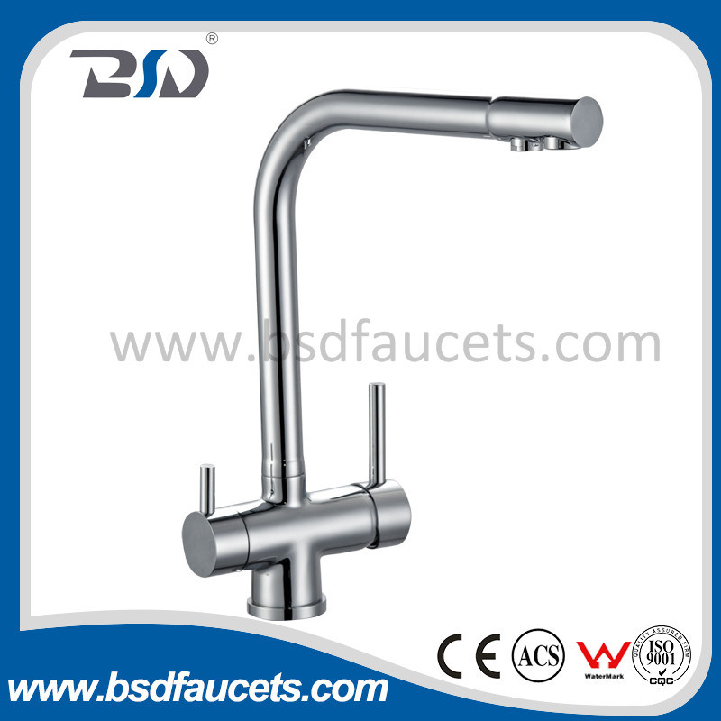 Brass 3 Ways Filter Water Pure Drinking Water Faucets
